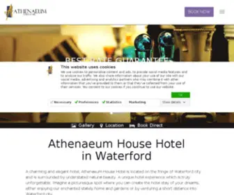 Athenaeumhousehotel.com(BERANDA) Screenshot