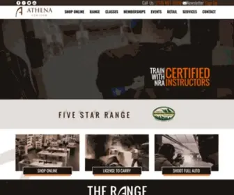 Athenagunclub.com(Athena Gun Club) Screenshot