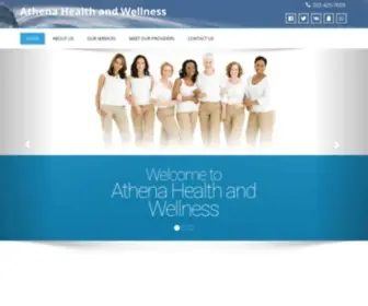 Athenahealthandwellness.com(Athena Health and Wellness) Screenshot