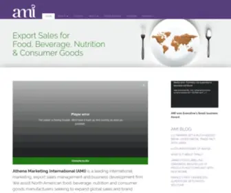 Athenaintl.com(Athena Marketing International/AMI Consulting) Screenshot