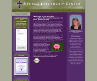 Athenalctr.com(Athena Leadership Center provides) Screenshot