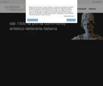 Athenamillennium.it(Arte e Letteratura) Screenshot