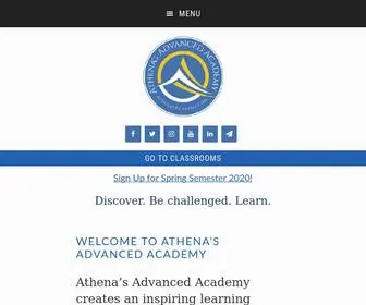 Athenasacademy.com(Athena) Screenshot
