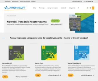 Athenasoft.pl(Programy kosztorysowe) Screenshot