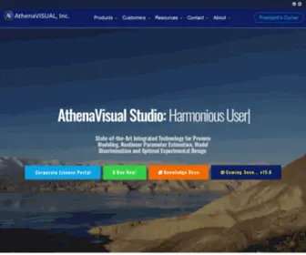 Athenavisual.com(State of the Art Technology Integrated for Process Modeling) Screenshot