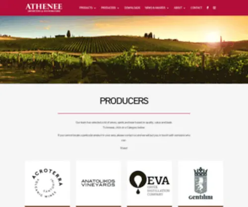 Atheneeimporters.com(Athenee Importers & Distributors) Screenshot