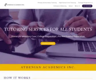 Athenianacademics.org("Your studying troubles are almost over. Caleb Tutors) Screenshot