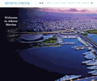 Athens-Marina.com(The Mega Yacht Mooring) Screenshot