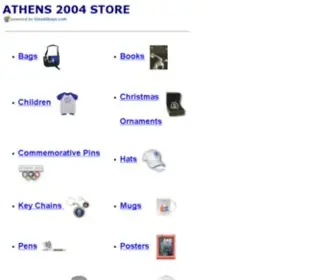 Athens200X.com Screenshot