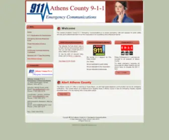 Athens911.com(Athens 911) Screenshot