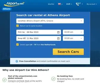 Athensairportcarrental.net(Airport Car Hire Athens) Screenshot