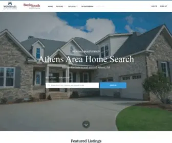 Athensareahomesearch.com(Athens Area Home Search) Screenshot