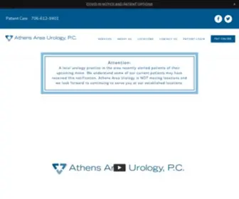 Athensareaurology.com(Athens Area Urology) Screenshot