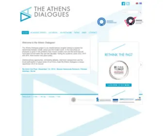 Athensdialogues.org(The Athens Dialogues) Screenshot