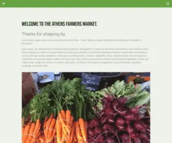 Athensfarmersmarket.org(Athens Farmers Market) Screenshot