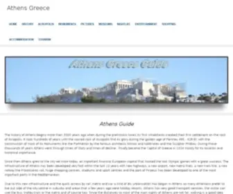 Athensguide.org(Athens Greece Guide) Screenshot