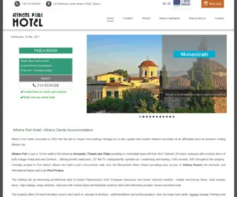 Athenspsirihotel.com(Athens Psiri Hotel) Screenshot