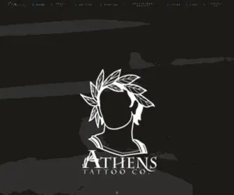 Athenstattooco.com(Your #1 Tattoo And Piercing Shop) Screenshot