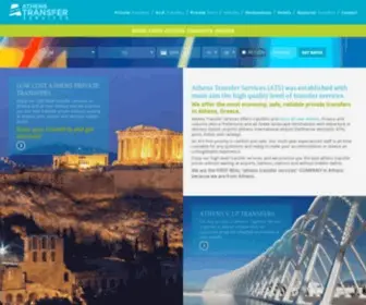 Athenstransferservices.com(Athens Transfer Services) Screenshot