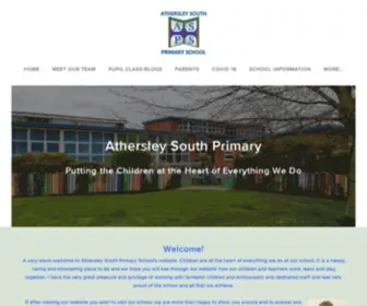 Athersleysouth-Primary.co.uk(ATHERSLEY SOUTH PRIMARY) Screenshot