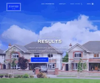 Athertonsestateagents.co.uk(Athertons Estate Agents) Screenshot