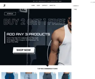 Athflex.com(High-Quality Gym Wear in India) Screenshot
