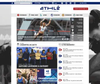 Athle.fr(Fédération) Screenshot