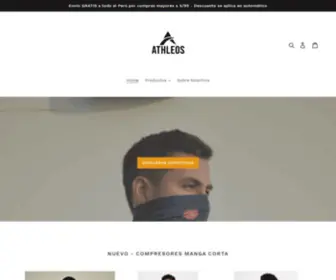 Athleos.com.pe(Athleos) Screenshot