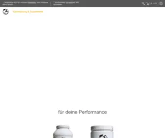 Athlet1.de(Sportnahrung und Supplements für deine Performance) Screenshot