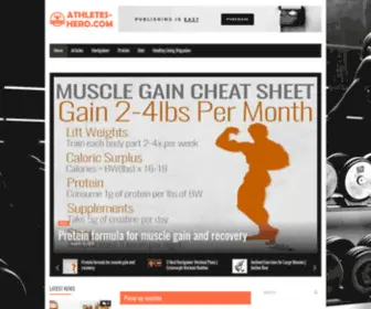 Athletes-Hero.com(Pump up muscles) Screenshot