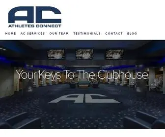 Athletesconnect.com(Athletes Connect) Screenshot