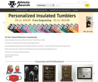 Athleticawards.com(Trophies) Screenshot