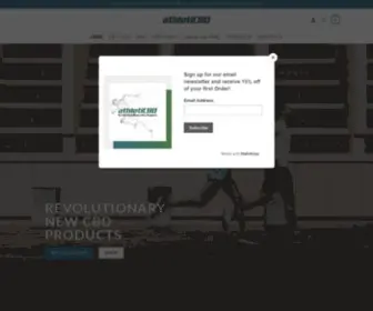 Athleticbd.com(CBD for Athletes) Screenshot