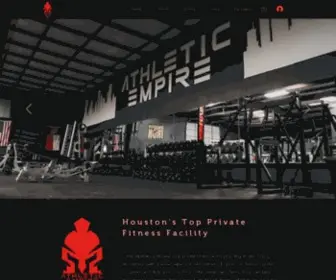 Athleticempiregym.com(Athletic Empire Gym) Screenshot