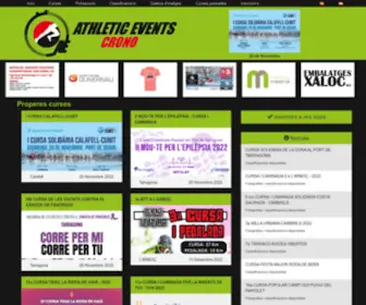 Athleticevents.net(Organizamos los mejores eventos deportivos) Screenshot