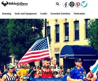 AthleticGens.com(Get healthier through Aerobic Exercise) Screenshot