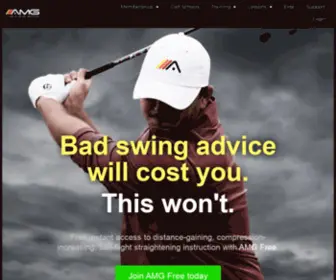 Athleticmotiongolf.com(Results-Driven Golf Instruction) Screenshot