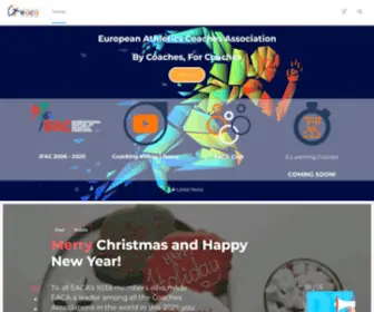 Athleticscoaches.eu(EACA) Screenshot