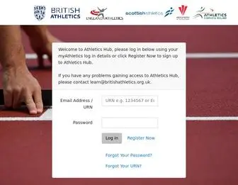 Athleticshub.co.uk(Athletics Hub) Screenshot