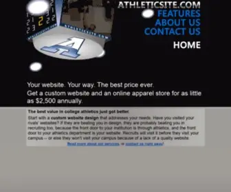 Athleticsite.net(ATHLETICSITE) Screenshot