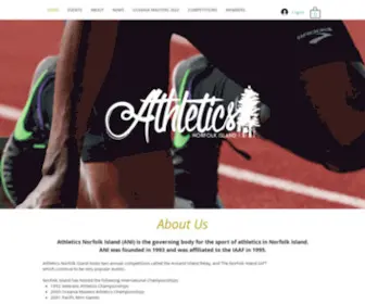 Athleticsnorfolkisland.com(Athletics Norfolk Island) Screenshot