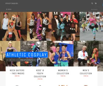 Athletikagirl.com(Athletic Cosplay Costumes) Screenshot