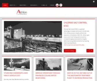 Athlonsolutions.com(Halliburton) Screenshot