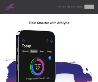Athlyticapp.com(Athlytic) Screenshot