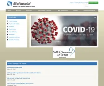 Atholhospital.org(Athol Hospital) Screenshot