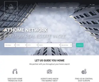 Athome-Network.com(At Home Network Real Estate) Screenshot