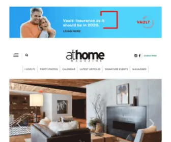 Athomefc.com(Athome Magazine Archives) Screenshot