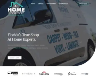 AthomefloorStore.com(The At Home Floor Store) Screenshot