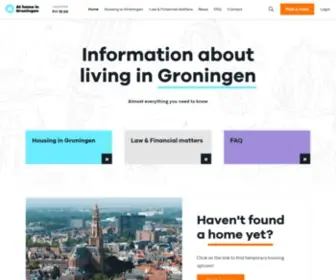Athomeingroningen.com(Housing in groningen) Screenshot
