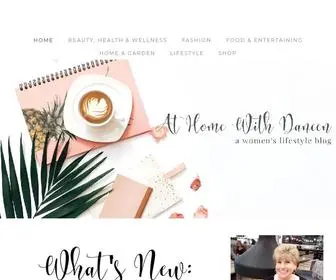 Athomewithdaneen.com(Lifestyle Blog) Screenshot